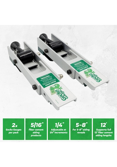 Pactool Sa902 Siding Gauge 5"-8" Reveal Yan Ölçü 12,7 Cm - 20,3 Cm