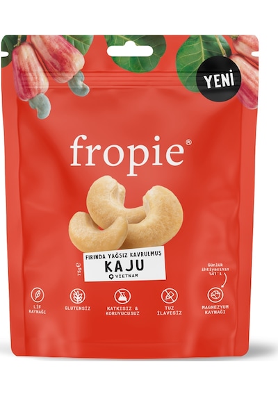 Fropie Yağsız Fırında Kavrulmuş Kaju 6 x 75 G