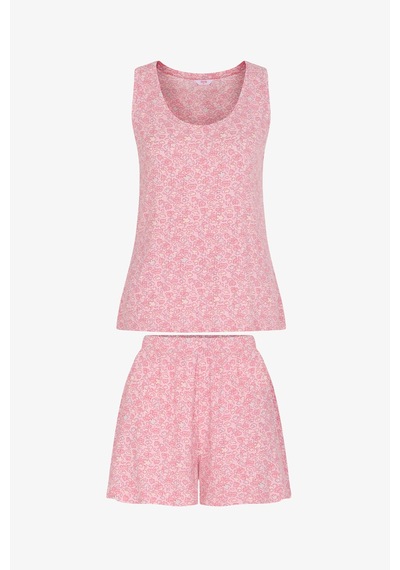 Penti Pembe Bloom Şort Pijama Takımı Lp7