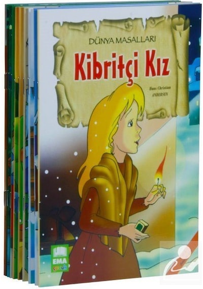 Mercankitap Dünya Masalları Seti 10 Kitap Takım - Küçük Boy / Kollektif