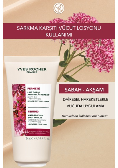 Yves Rocher Sarkma Karşıtı Vücut Losyonu/ Centella Asiatica Özü-17471 200 Ml