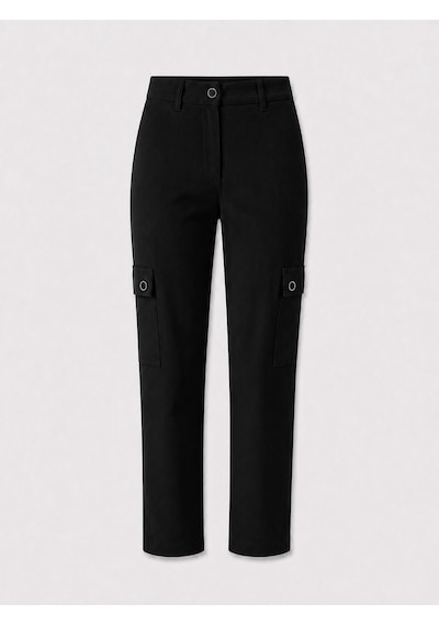 Xint Siyah Lüks Dokulu Soft Kadife Oversize Pantolon 201245