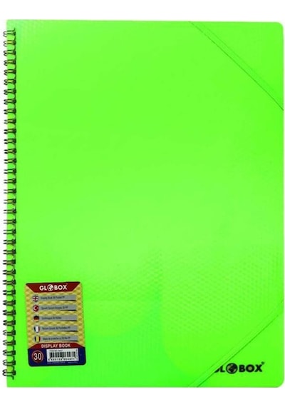 GLOBOX SPİRALLİ LASTİKLİ SUNUM DOSYASI 30 SAYFA