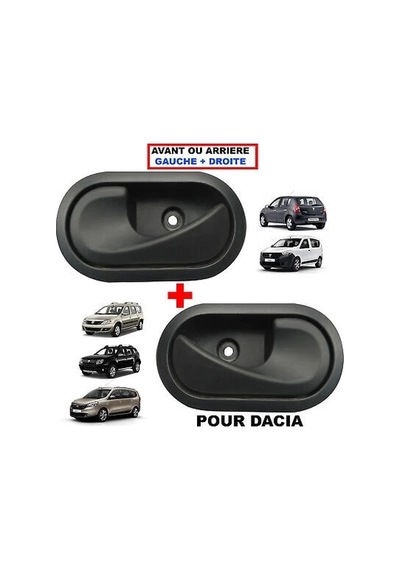 Renault Dacia Logan 2008 Kapı İç Açma Kolu Sol Yenı Model Krom Oem No:826730336r