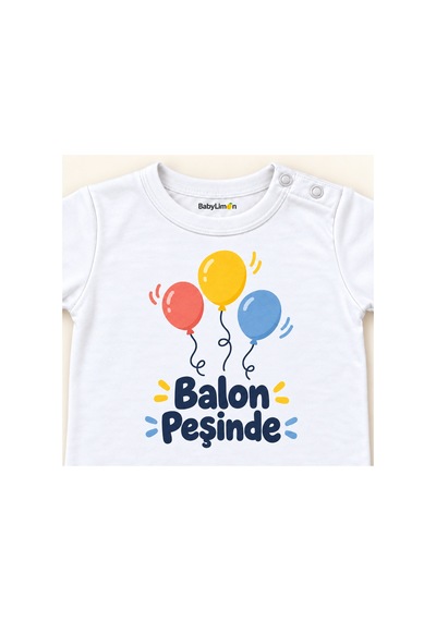 Babylimon Balon Peşinde Beyaz Kısa Kollu Çıtçıtlı Bebek Zıbını Beyaz - Balon Peşinde - 928161976 Beyaz - Balon Peşinde Babylimon Balon Peşinde Beyaz Kısa Kollu Çıtçıtlı Bebek Zıbını Beyaz - Balon Peşinde - 928161976 Beyaz - Balon Peşinde