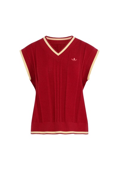 Adidas Kadın Yelek "cable Knıt Vest" Kr7063 Bordo