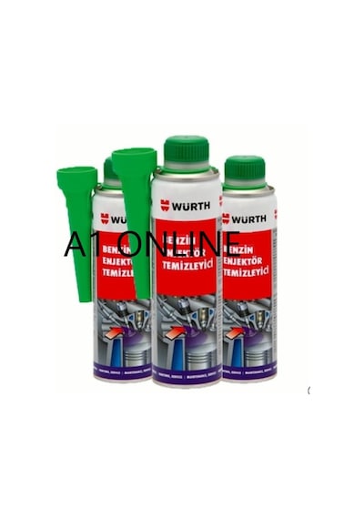 1 Ad. Würth Benzin Sistemi ve Enjektör Temizleyici 300Ml 2022