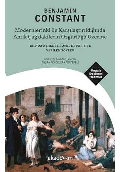 Modernlerinki İle Karşılaştırıldığında Antik Çağ Dakilerin Özgürlüğü Üzerine