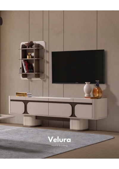 Petra Tv Ünitesi Beyaz