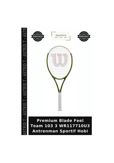 Premium Blade Feel Team 103 3 Wr117710u3 Antrenman Sportif Hobi