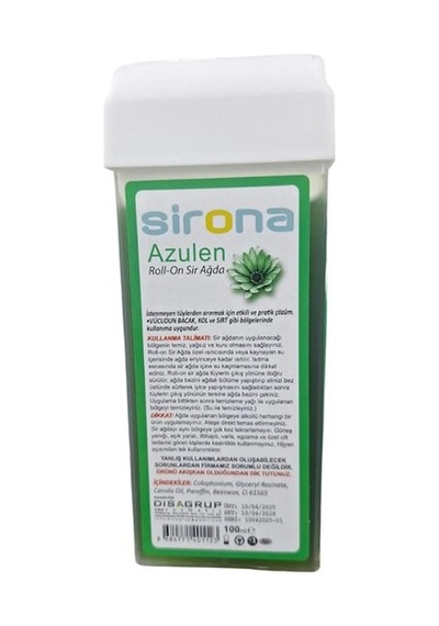 Sirona Kartuş Azulen Yeşil 100ml.