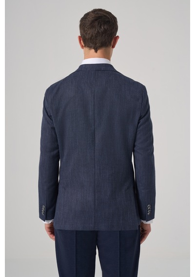 Morven Erkek Marine Poliviskon Trend Desenli Dynamic Fit Mono Yaka Ceket 26ks002005210 Marine Morven Erkek Marine Poliviskon Trend Desenli Dynamic Fit Mono Yaka Ceket 26ks002005210 Marine