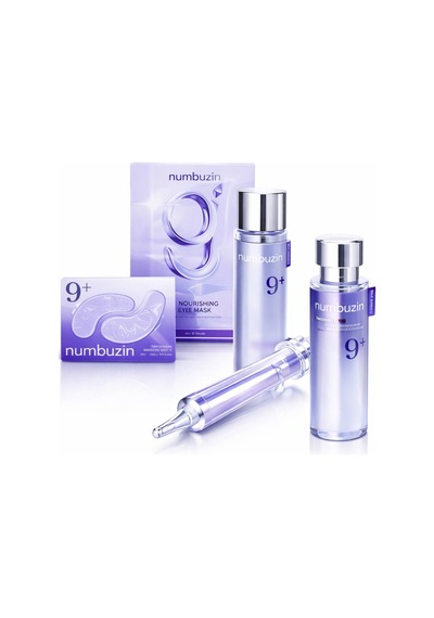 No.9+ Essence Serum Ve Göz Maskesi Seti Yoğun Nemlendirici Kore 5'li Cilt Bakım Seti