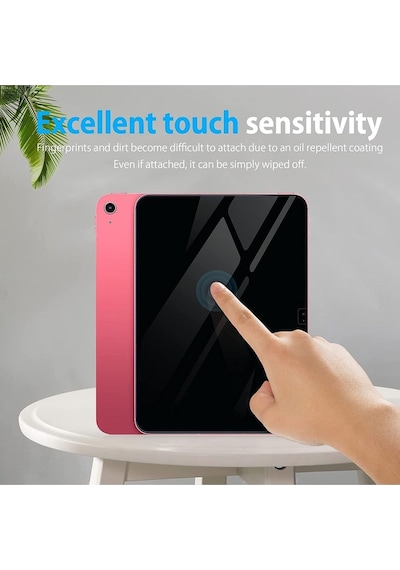 Apple Uyumlu iPad 10.nesil 10.9 Inç 2022 Ekran Korucu Nano Cam Darbe Emici