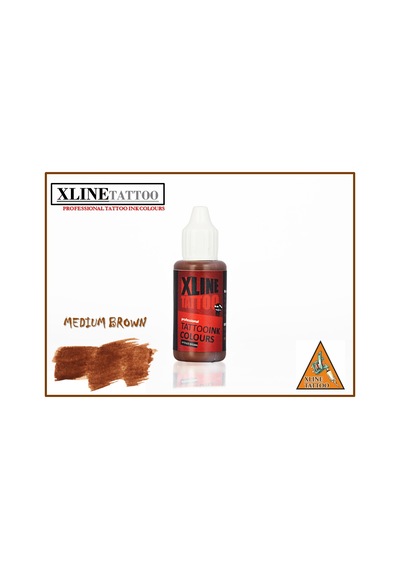 Medıum Brown Tattoo Dövme Boyası - Mürekkebi 20 Ml