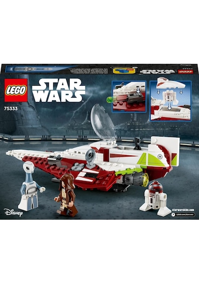 LEGO® Star Wars™ Obi-Wan Kenobi’nin Jedi Starfighter™’ı 75333 - 7 Yaş ve Üzeri için Oyuncak Yapım Seti (282 Parça)