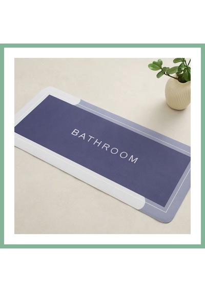 Bşkvirgo Dikdörtgen Su Emici Banyo Paspası 116 X 37.5 Cm Elastik Bsk2026 Çok Renkli