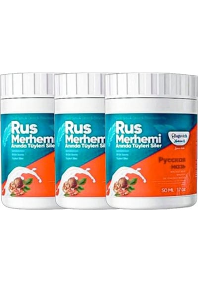 Glegnd Turquoise Tüylere Krem 3 Tane Ceviz & Ceviz Sütü Russ Merhemi 50 Ml