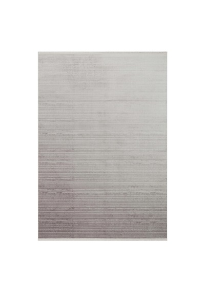Eko Halı Pera 02 D.grey Akrilik Yıkanabilir Kaymaz Tabanlı Modern Halı Gri