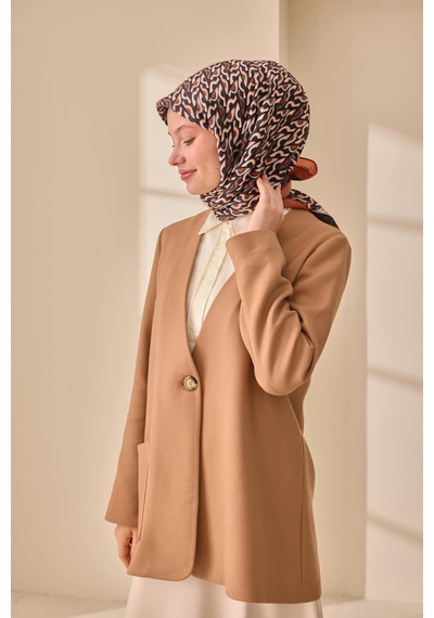 Silk Home Aura Eşarp 140006-08 Kiremit, Siyah, Beyaz, Füme, Turuncu