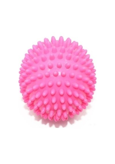 Duyu Uyarıcı,sert Dikenli Masaj Topu 9.5 Cm Pembe Karışık