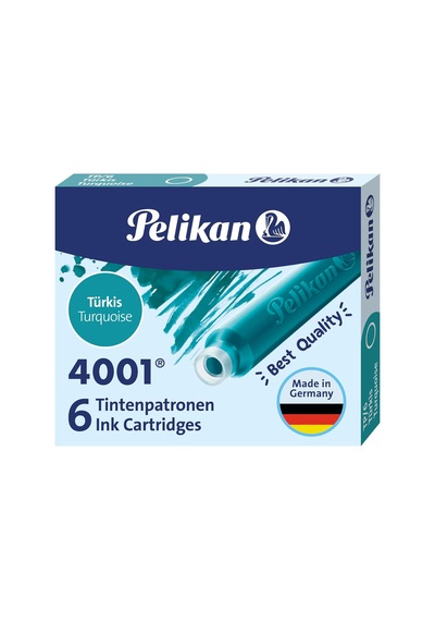 Tr Kartuş Serisi Tp6x Dolmakalem Kartuşu, Turkuaz Diğer