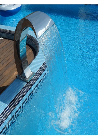 DEV PASLANMAZ 500x600 mm Kobra Model Havuz Şelale AISI 304 KALİTE