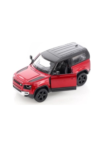 Kinsmart Land Rover Defender 90 Kırmızı 1/36 Model Araba