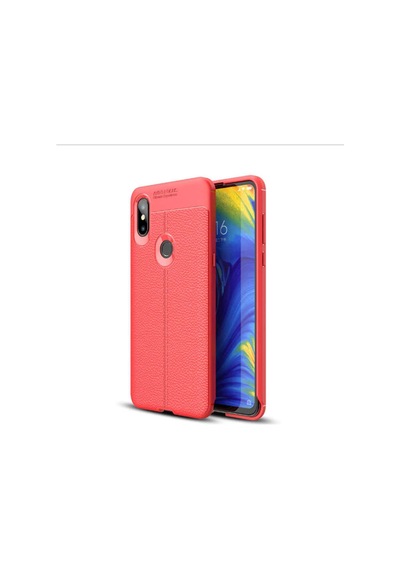 Xiaomi Mi Mix 3 Kılıf Deri Tarzı Niss Silikon Case