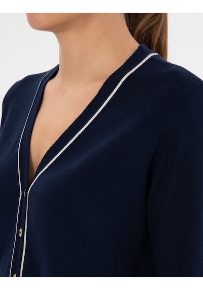 Pierre Cardin Kadın Lacivert Hırka Triko 50316344-vr033 Lacivert