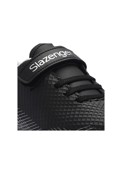 Slazenger CULTURAL Çocuk Halı Saha Siyah / Gri Futbol Ayakkabısı