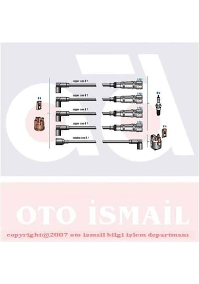 Doduco 7801 Buji Kablo Takım Polo Hb 94 -felıcıa-octavıa 032905430p