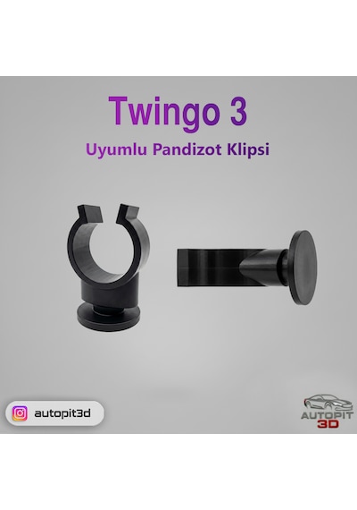 Renault Twingo 3 Uyumlu Pandizot Klipsi 2 Adet