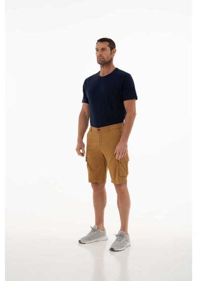 AR-MA Arma Erkek Kargo Cepli Regular Fit Parça Boyama Kısa Şort Y25505278401 Kahverengi AR-MA Arma Erkek Kargo Cepli Regular Fit Parça Boyama Kısa Şort Y25505278401 Kahverengi