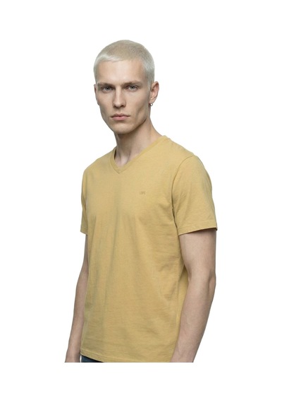 Regular Fit Erkek Tshirt K.kol Sarı