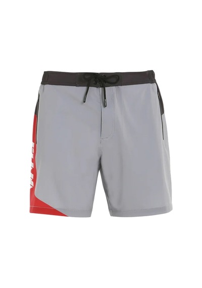 Slam Slam Active Board Erkek Şort W34 Gri