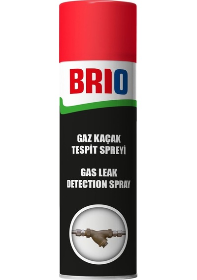 Brio Gaz Kaçak Test Gaz Kaçak Tespit Spreyi 400 Ml