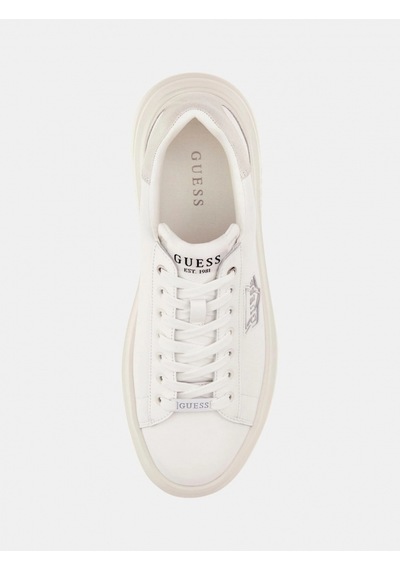 Guess Elban Erkek Beyaz Sneaker Fmfbanlel12-whıte Beyaz