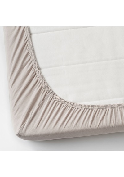 Ikea Varvıal Tek Kişilik Çarşaf 80 X 200 Cm Bej