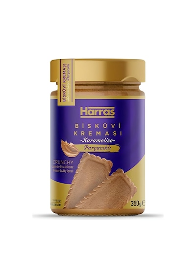 Karamelize Bisküvi Kreması Bisküvi Parçacıklı Crunchy 350 Gr X 4 Adet