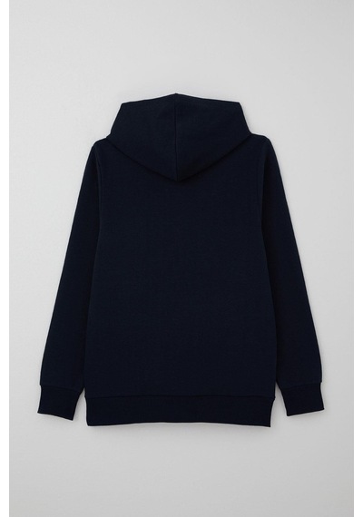 Breeze Erkek Çocuk Sweatshirt Kapüşonlu Yazı Baskılı Kanguru Cepli 9-14 Yaş, Lacivert Lacivert Breeze Erkek Çocuk Sweatshirt Kapüşonlu Yazı Baskılı Kanguru Cepli 9-14 Yaş, Lacivert Lacivert