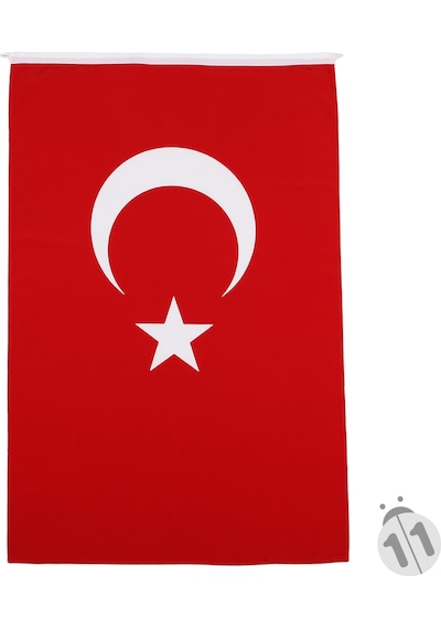 Türk Bayrağı Alpaka Kumaş 50x75 CM