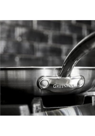 Greenpan Premiere Thermolon Seramik Yapıştırmaz 28CM Çelik Tava