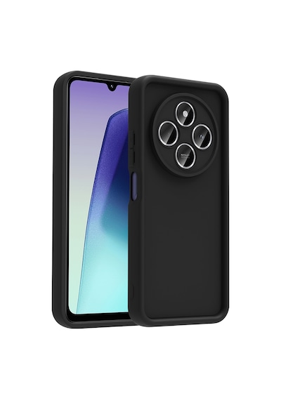 Zore Redmi 14c Kılıf Kamera Korumalı Nvth Ananas Kapak - Mürdüm