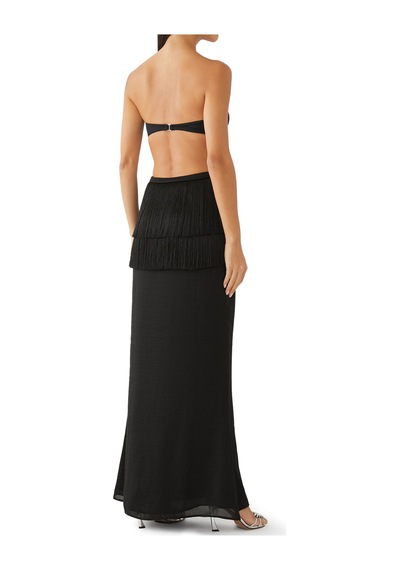 Baobab Swimwear Dua Straplez Maxi Elbise Siyah