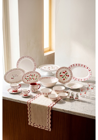 Karaca Cherry Time Çerezlik 11 Cm Yeşil