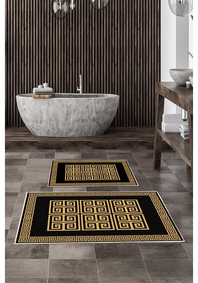 Alanur Trend Kaymaz Taban Dijital Banyo Takımı Kt461 Gold