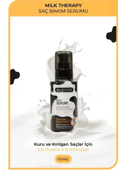 Tedar Milk Therapy Kremsi Saç Serum 100 Ml - Onarıcı Bakım - Mrfs Najmaddin