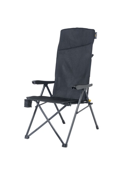 Uquip Justy Xl Comfort+ Black Edition 3 Pozisyonlu Konforlu Kamp Sandalyesi Siyah