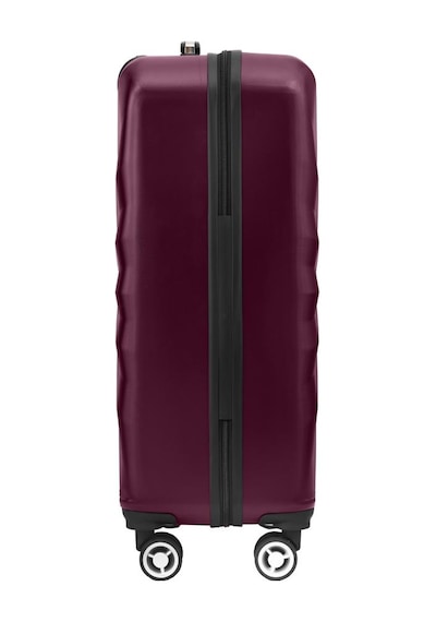 Louisiana Polo Büyük Boy %100 Polikarbon Valiz 4x2 Teker Bordo 1809 Bordo